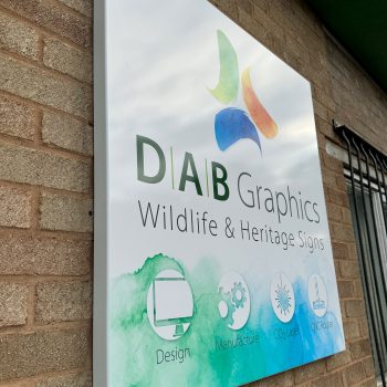 DAB Graphics Panel Sign