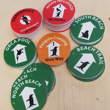 PVC waymarker discs Falkland Islands